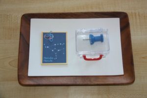 Caonstellations for Kids - push pin constellations