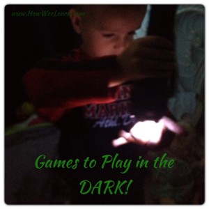 exploring the 5 senses in the dark