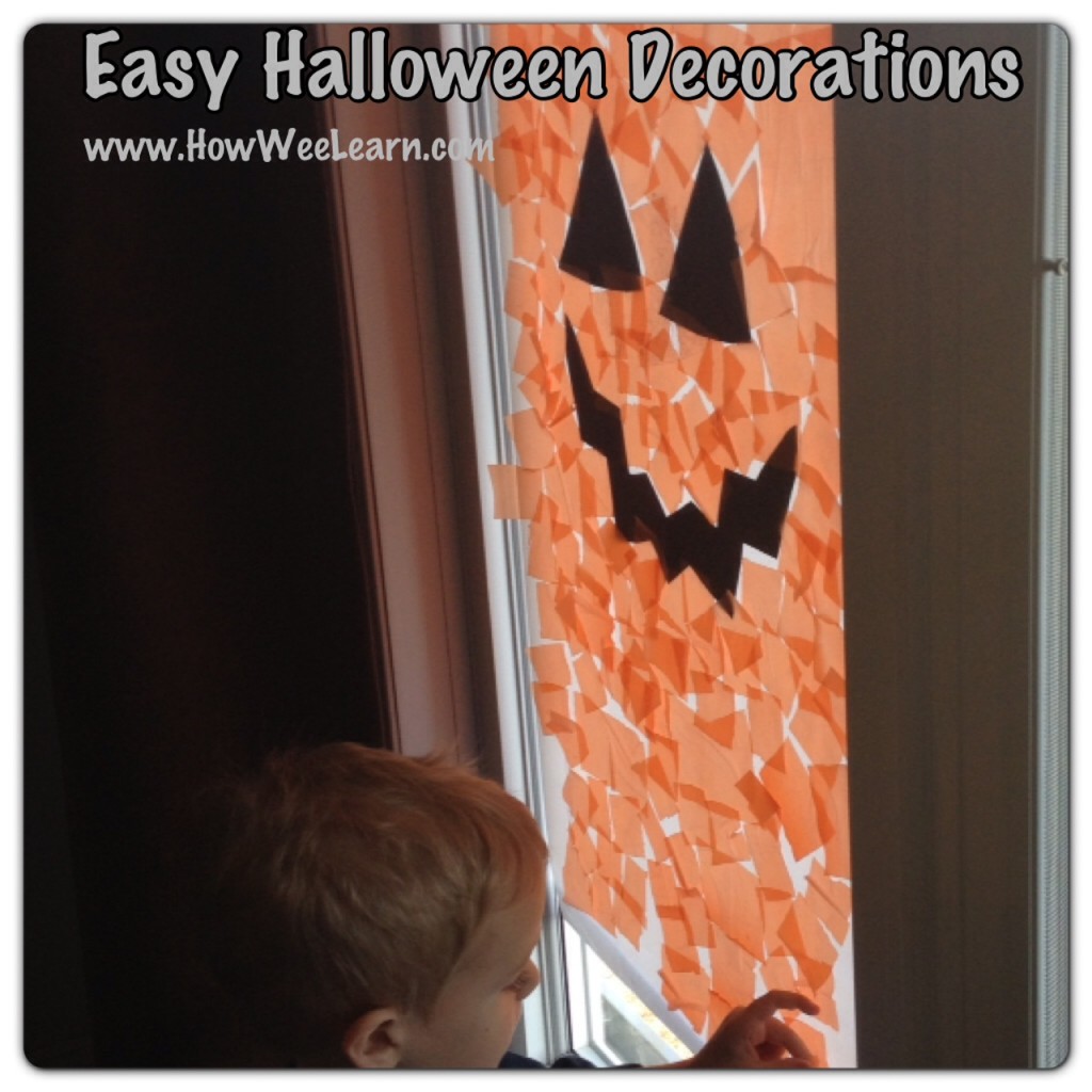 Easy Preschool Halloween Decorations