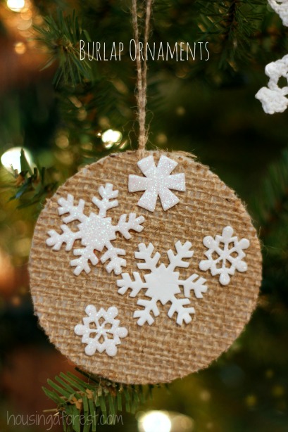 Christmas ornaments for preschoolers to make
