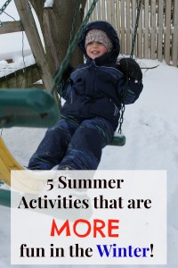 things to do in the snow with preschoolers