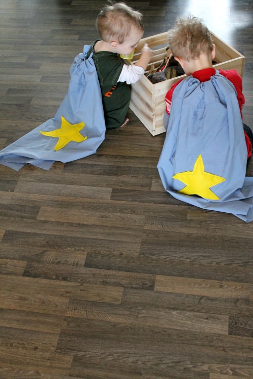 how to make easy super hero capes how we learn 