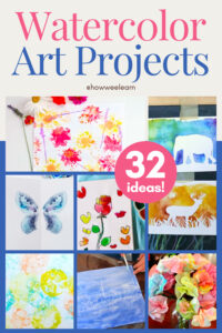 Watercolor Art Projects for Kids - 32 Ideas!