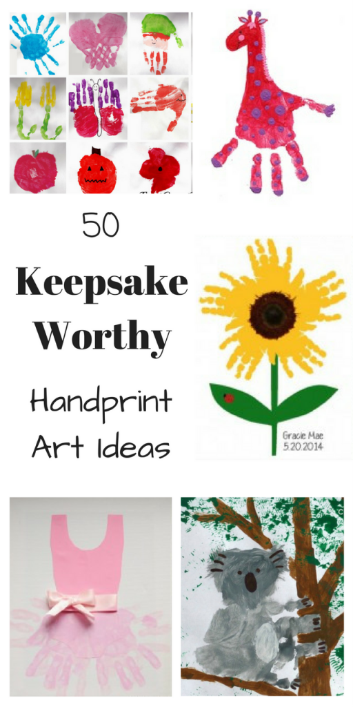 I love all these fun ideas for handprint art for kids. These would make great gifts too!