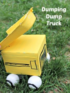 dump truck craft for kids