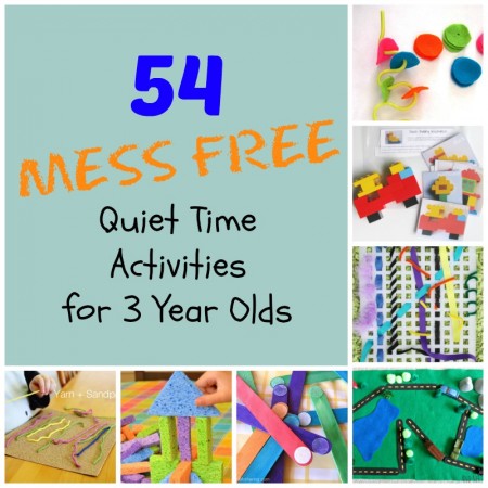 54 Mess Free Quiet Time Activities for 3 Year Olds! - How Wee Learn