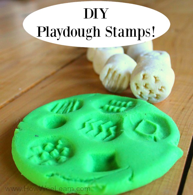 DIY playdough stamp new