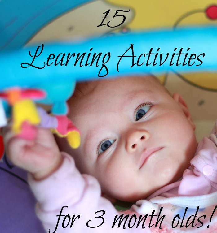activities for 12 week old baby