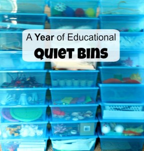 An entire year of educational quiet boxes!