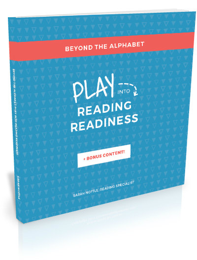Play into Reading Readiness! Get chidlren ready to read with these 7 steps!