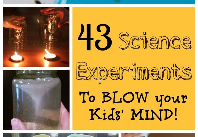 Simple but AMAZING science experiments for kids!