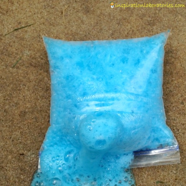 science experiments for kids - exploding baggies