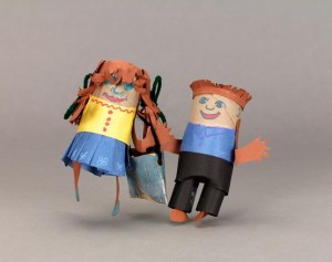 Nursery rhymes crafts - Jack and Jill craft