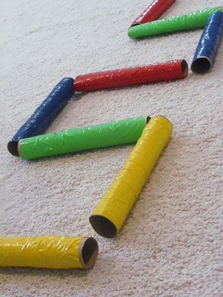 Quiet activities for two year olds - toddler tubes