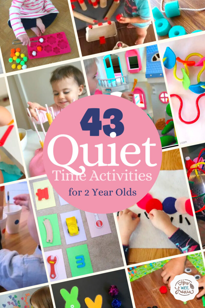 43 Quiet Time Activities for 2 Year Olds - How Wee Learn