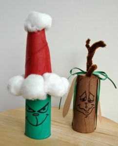 Christmas crafts for kids - Grinch