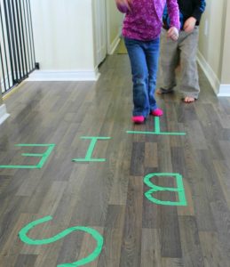 Such a fun activity for preschoolers to help them practice their letters!