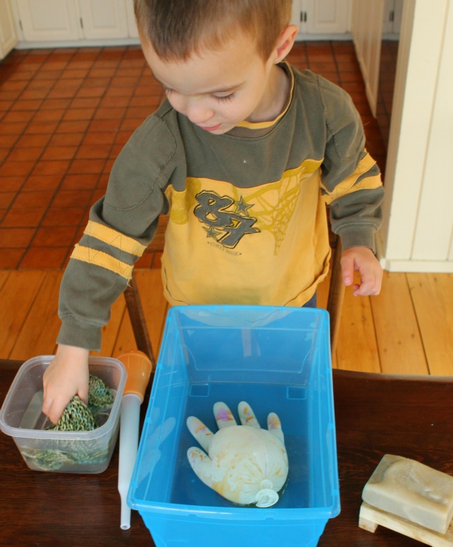 science lesson for kindergarten washing hands!