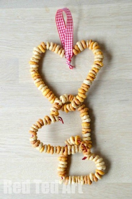 Valentines crafts for preschoolers - bird valentines