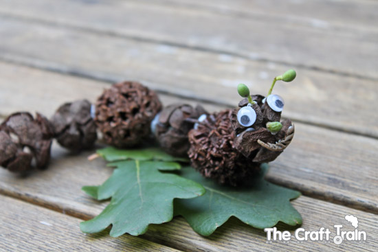 Nature crafts for kids - bush critters