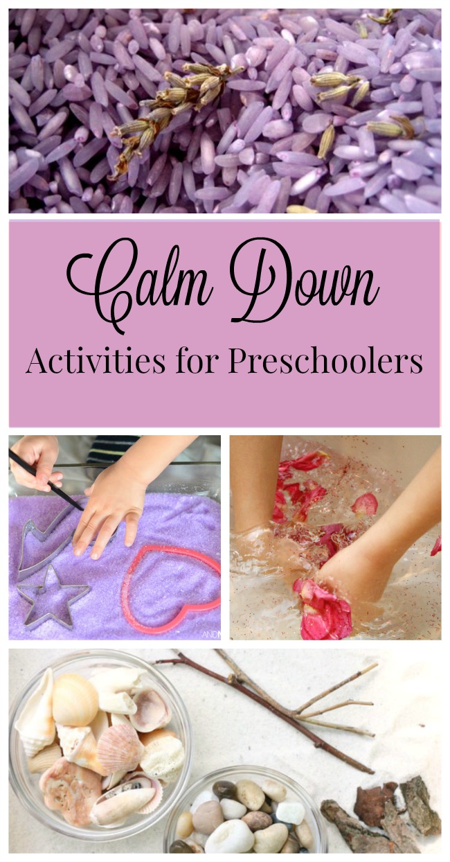 Calming activities for preschoolers - perfect for my busy boys!