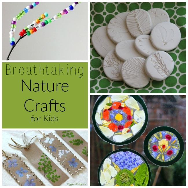 Breathtaking nature crafts for kids!