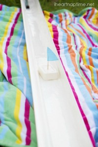 Fun outdoor games for kids - boat races