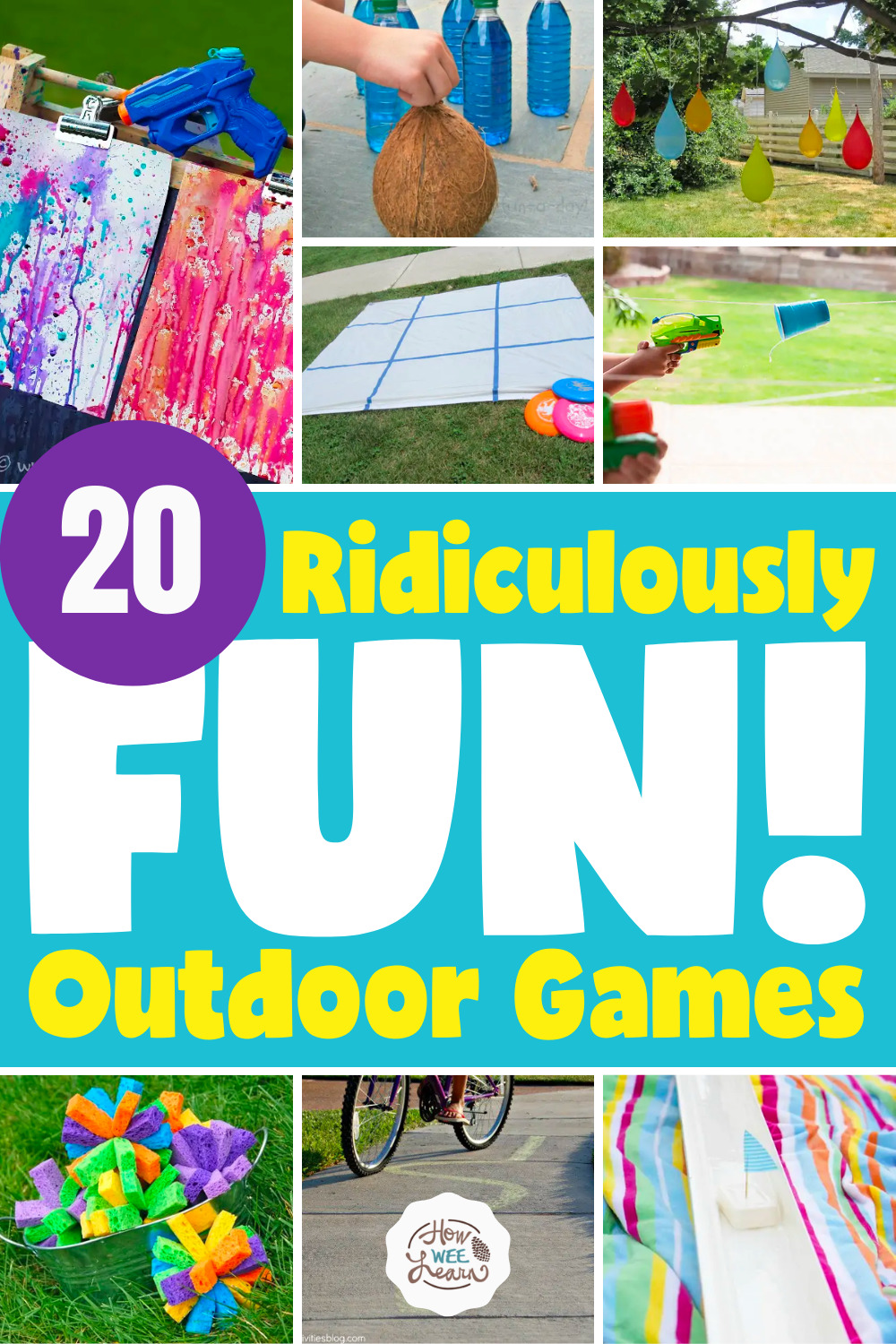 20 Ridiculously FUN! Outdoor Games for Kids