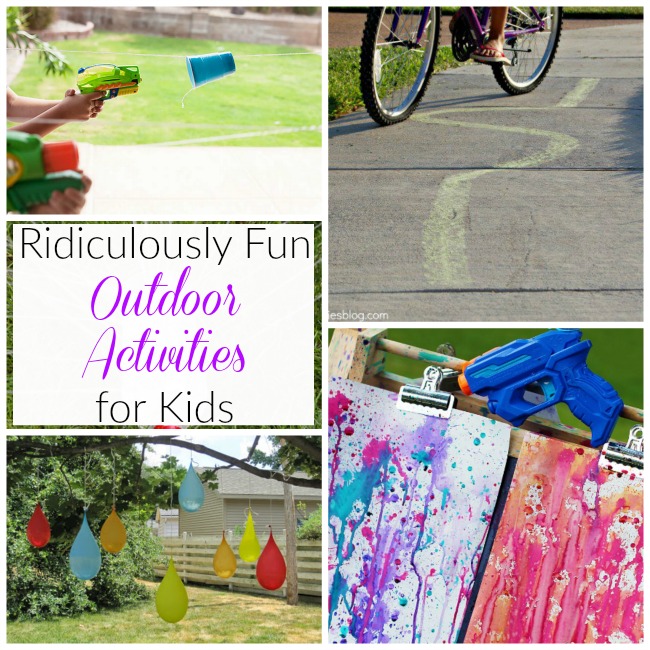 These are such fun outdoor games for kids this spring and summer! Perfect fun for preschoolers and the whole family!