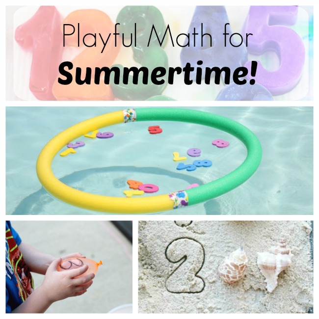 These number learning games are perfect for preschoolers this summer!