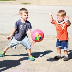 Games to play outside - four square