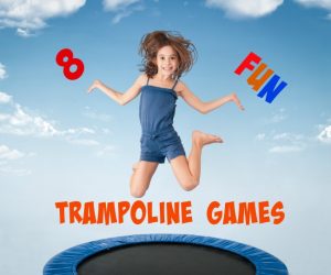 Games to play outside - trampoline games