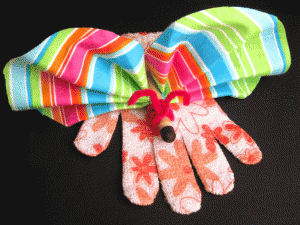 Puppet making - butterfly hand puppet