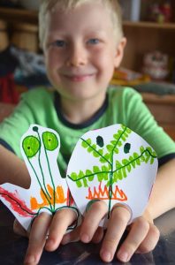 Puppet making - design your own finger puppets