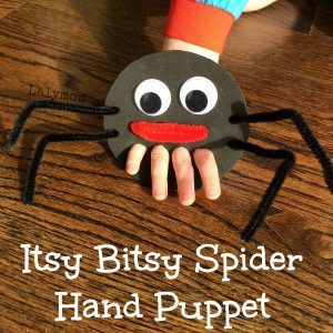 Puppet making - itsy bitsy spider