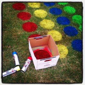 Summer games to play outside - yawn twister