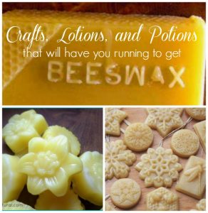 There are so many uses for beeswax. These crafts, lotions, soaps, and potions using beeswax are awesome!