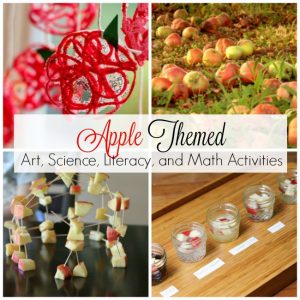 Everything you need for an Apple Theme! Perfect for in the classroom, preschool, or homeschool. Art, science, and math activities using APPLES!