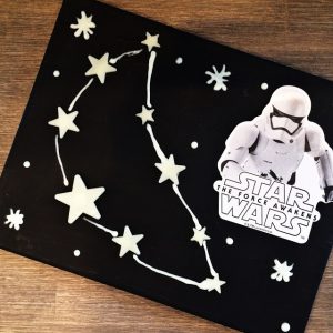 Constellations for kids - constellation painting