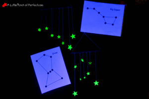 Constellations for kids - hanging craft