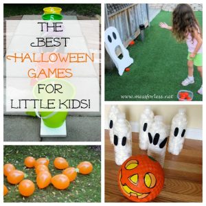 The best Halloween games for the classroom or a Halloween party for little kids and preschoolers!