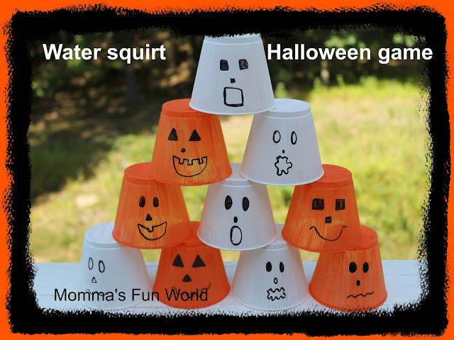 Halloween games for kids - stack and count game