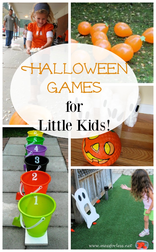 The best Halloween games for the classroom or a Halloween party for little kids and preschoolers!