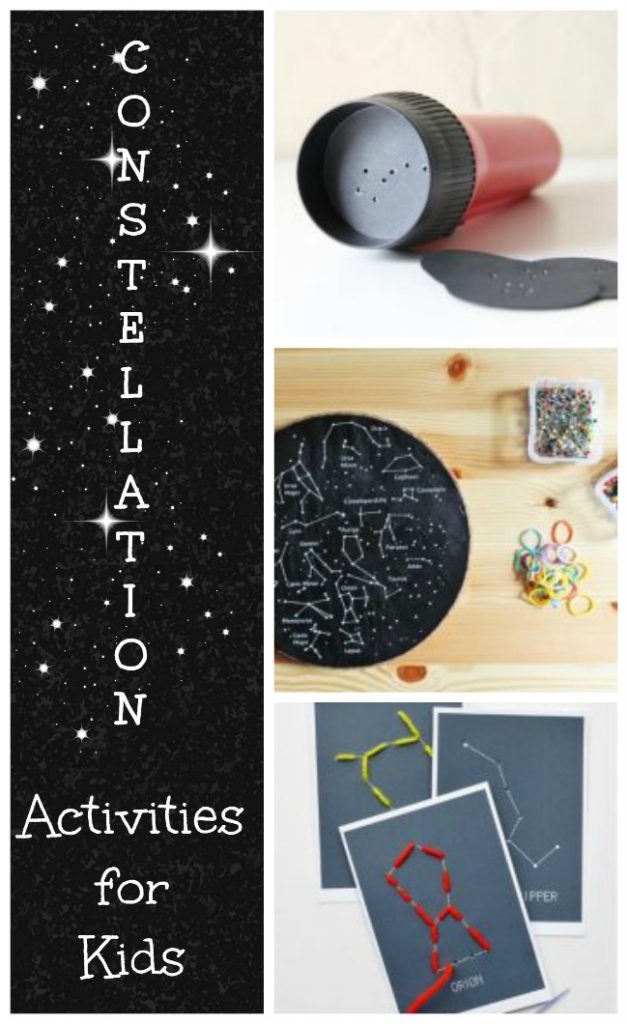 Great constellation activities for kids. Fun ways to explore space at home!