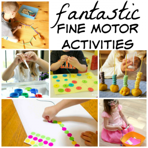 Fantastic fine motor activities for preschoolers and toddlers! These are great for strenthening little hands
