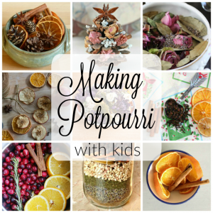 Making potpourri with kids! Fun and gorgeous results. Perfect for homemade gifts.
