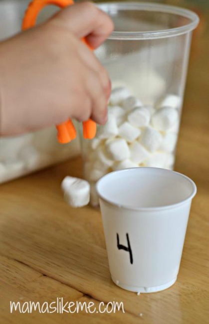 quiet time activities for 3 year olds that teach numbers - easy!