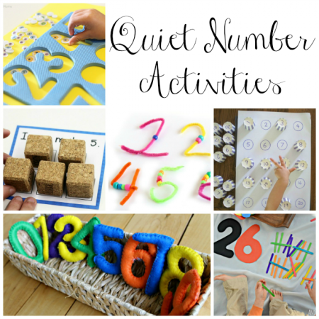 Teaching Numbers with Quiet Time Activities - How Wee Learn