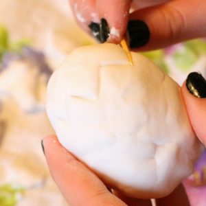 How to make hollow clay Easter eggs with kids! Such a great activity for preschoolers.