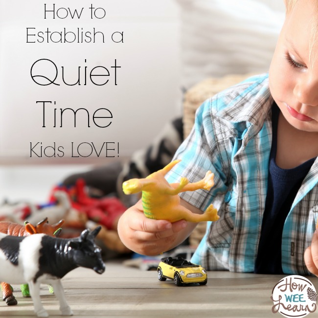 How to actually get kids to take and love a quiet time!